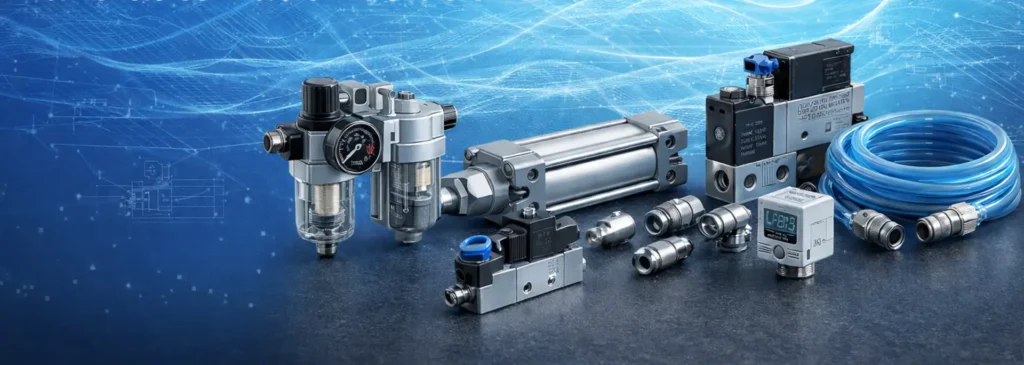 Your trusted manufacturer of pneumatic components and automation solution