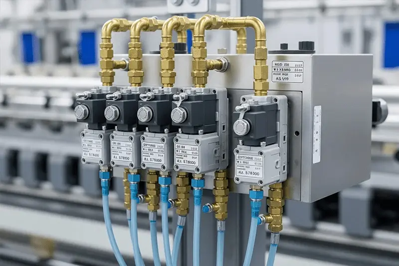 Selection of industrial pneumatic solenoid valves for automation systems
